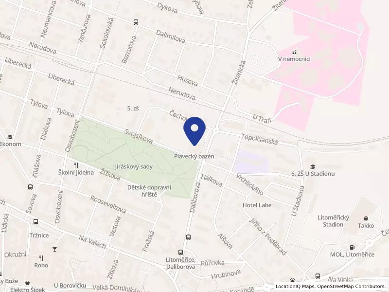 Plavecký klub Litoměřice, z. s., Litoměřice, Daliborova 2078/7, Plavecký bazén, IČO 26681510