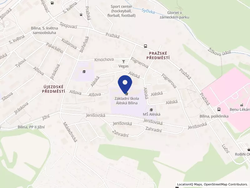 Základní škola, Bílina, Aléská 270, okres Teplice, příspěvková organizace, Aléská 270, 41801 Bílina - Pražské Předměstí, IČO 65639600