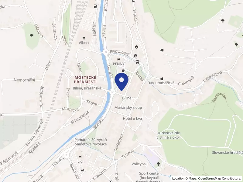 Město Bílina, Břežánská 50/4, 41801 Bílina - Bílina, IČO 00266230