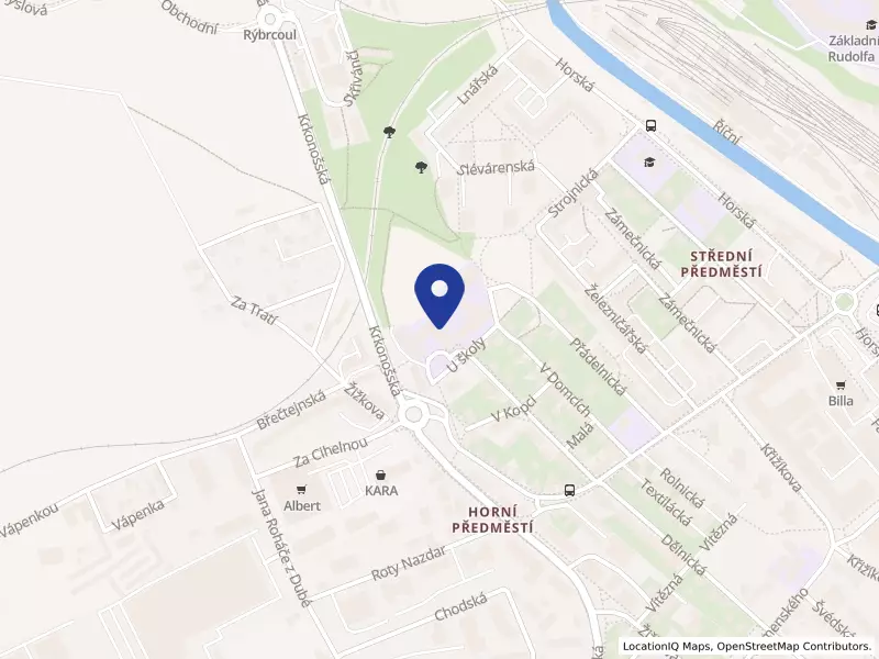 Základní škola, Trutnov, V Domcích 488, V Domcích 488, 54101 Trutnov - Horní Předměstí, IČO 64201121