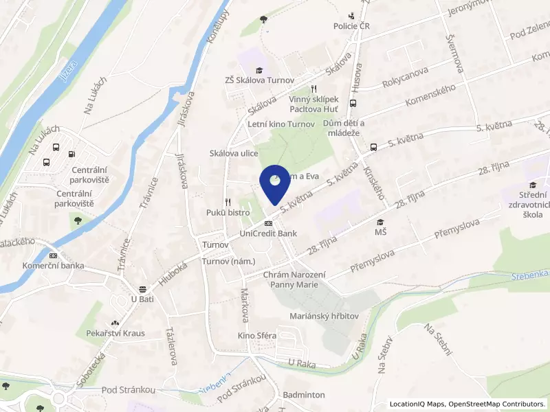Ravex Hotels s.r.o., 5. května 63, 51101 Turnov - Turnov, IČO 08733571