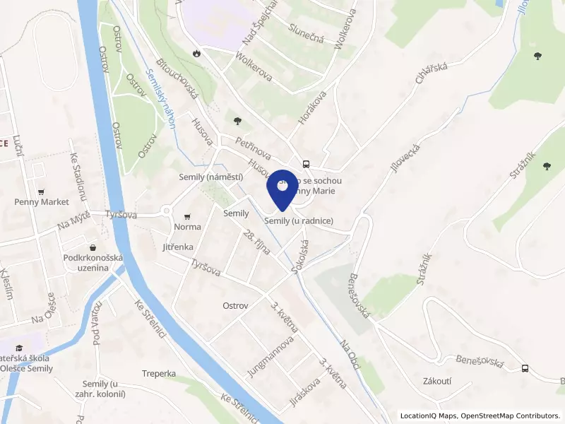 Město Semily, Husova 82, 51301 Semily - Semily, IČO 00276111