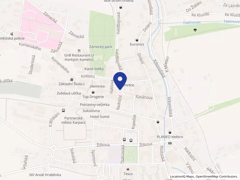 Město Jilemnice, Masarykovo náměstí 82, 51401 Jilemnice - Jilemnice, IČO 00275808