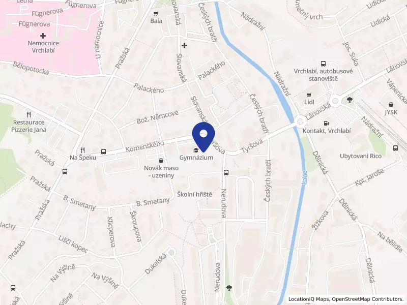 Krkonošské gymnázium a Střední odborná škola, Komenského 586, 54301 Vrchlabí - Vrchlabí, IČO 60153245