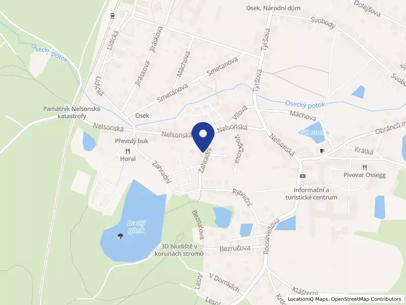 Město Osek, Zahradní 246, 41705 Osek - Osek, IČO 00266558