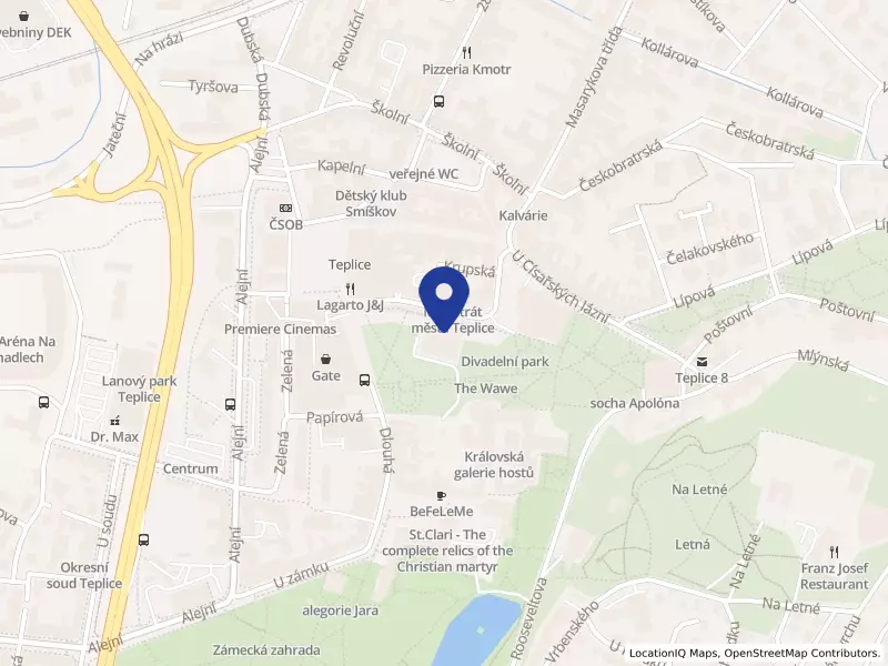 Dům kultury Teplice, Mírové náměstí 2950, 41501 Teplice - Teplice, IČO 00081221