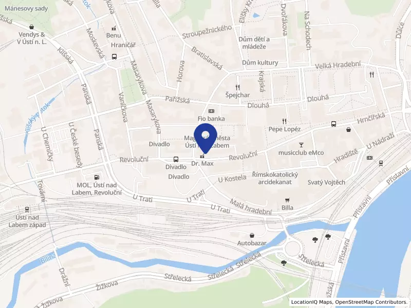 Dopravní podnik města Ústí nad Labem a.s., Revoluční 3088/26, 40001 Ústí nad Labem - Ústí nad Labem-centrum, IČO 25013891