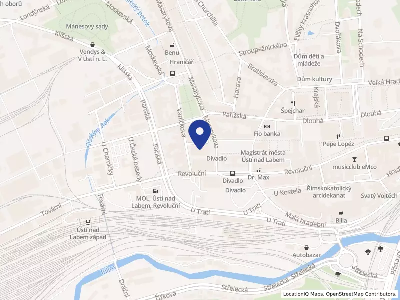 Divadlo města Ústí nad Labem s.r.o., Lidické náměstí 1710/10, 40001 Ústí nad Labem - Ústí nad Labem-centrum, IČO 22774289