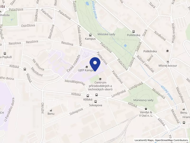 Univerzita Jana Evangelisty Purkyně v Ústí nad Labem, Pasteurova 3544/1, 40001 Ústí nad Labem - Ústí nad Labem-centrum, IČO 44555601