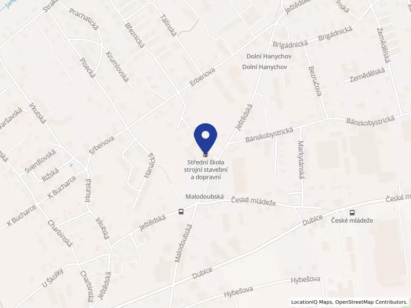 Střední škola strojní, stavební a dopravní, Liberec, příspěvková organizace, Liberec, Ještědská 358/106, 46008 Liberec - Liberec VIII-Dolní Hanychov, IČO 00526517