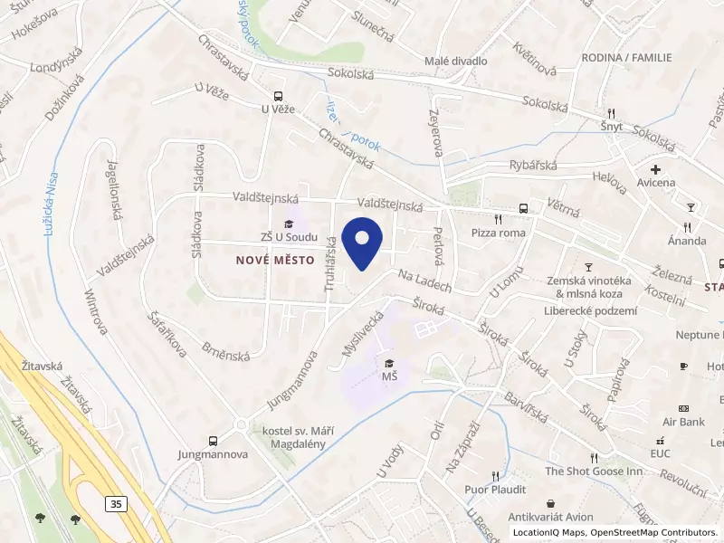 Okresní soud v Liberci, U Soudu 540/3, 46001 Liberec - Liberec II-Nové Město, IČO 00024864