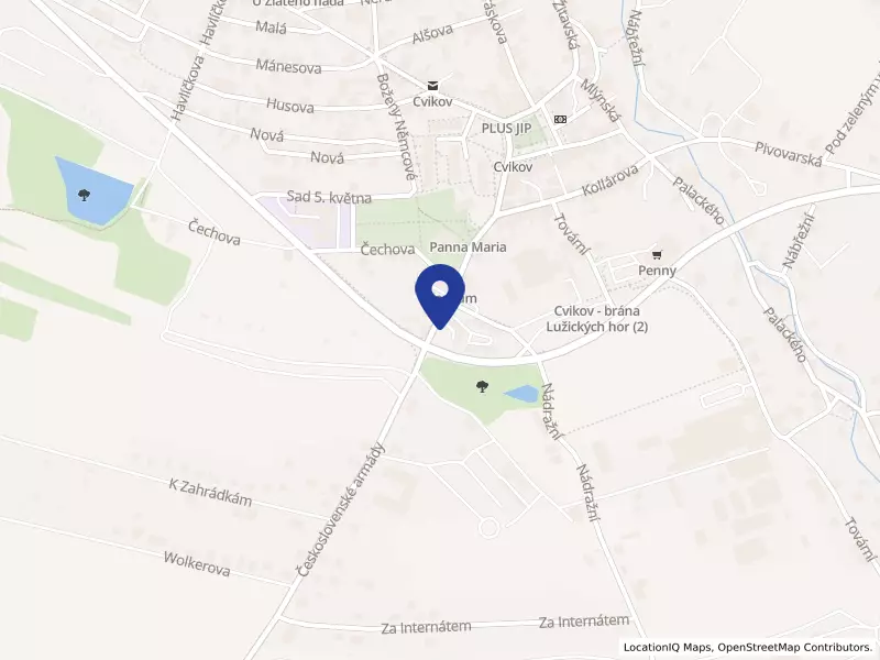 Služby města Cvikova s.r.o., Československé armády 137, 47154 Cvikov - Cvikov I, IČO 25480022