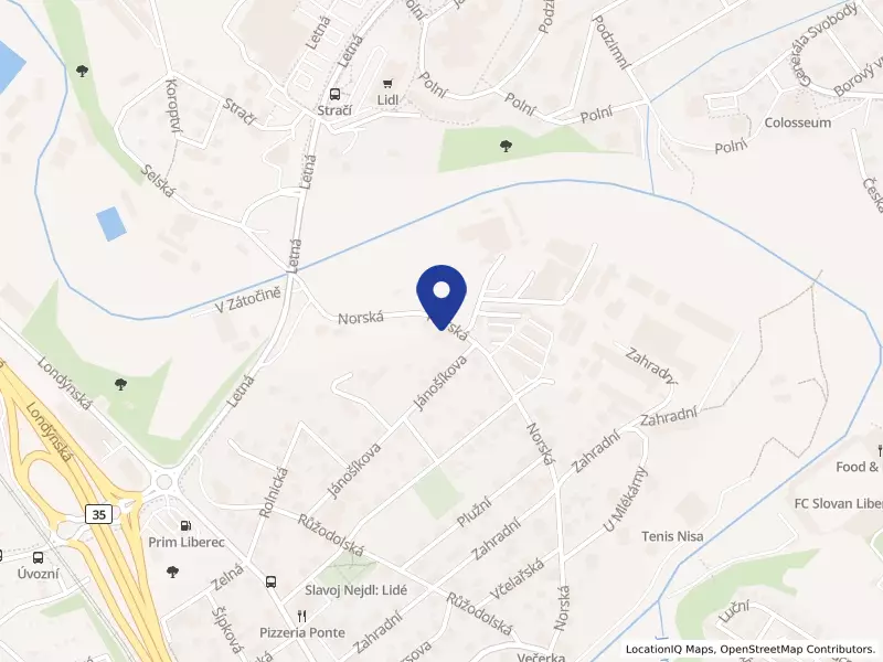 GIACOMINI CZECH, s.r.o., Norská 399/29, 46001 Liberec - Liberec XI-Růžodol I, IČO 63146606