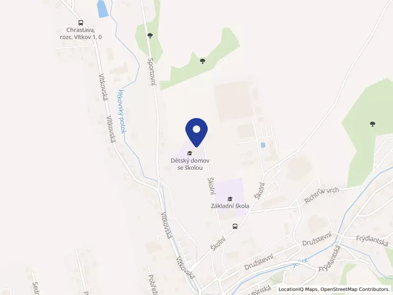 Dětský domov se školou, základní škola a školní jídelna, Školní 438, 46331 Chrastava - Chrastava, IČO 70866937