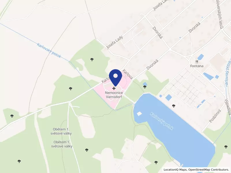 Nemocnice varnsdorf příspěvková organizace, Varnsdorf, Karlova 2280, 40747 Varnsdorf - Varnsdorf, IČO 49888498