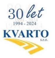 KVARTO s.r.o., Zemědělská 608, 257 51 Bystřice, IČO 48951749