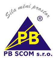 PB SCOM s.r.o., Radniční 28, 753 01 Hranice, IČO 25397087