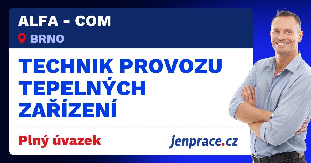 Technik provozu tepelných zařízení (m/ž) | JenPráce.cz