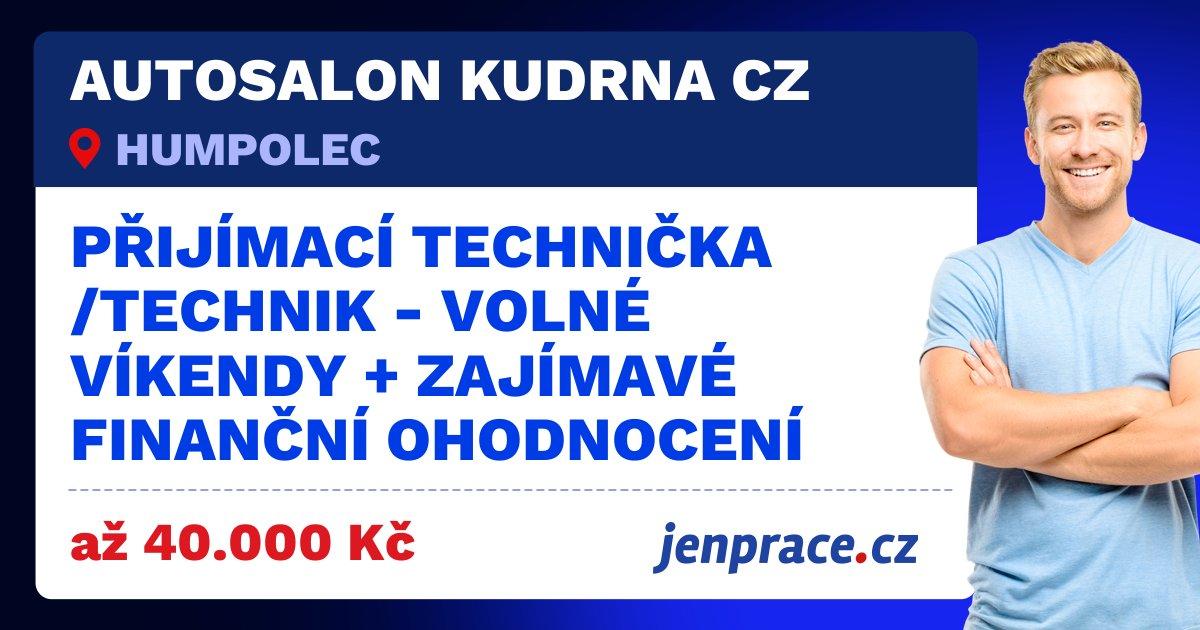 Přijímací technička /technik 🚗 - volné víkendy + zajímavé finanční ...